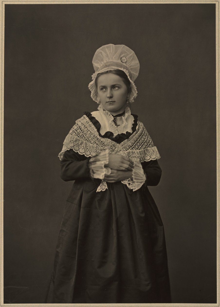 Kvinde i Lorraine-kjole, ca. 1860