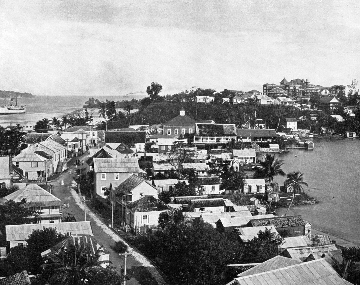 Port Antonio, Jamaica, c1905. af Adolphe Duperly and Son