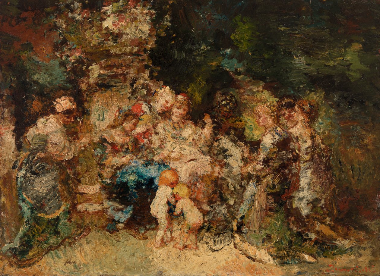 Hyldest af Adolphe Joseph Thomas Monticelli