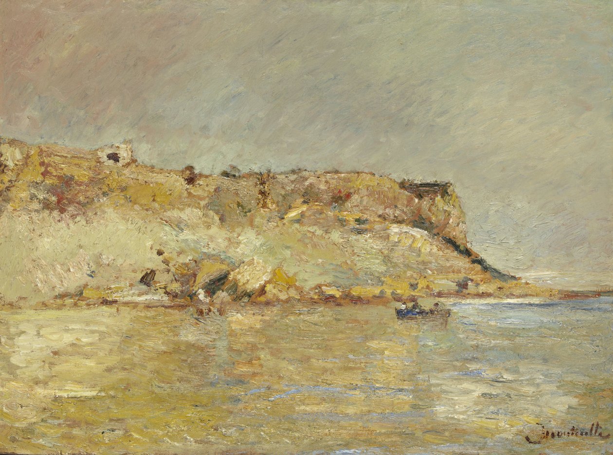 Kystbjerge af Adolphe Joseph Thomas Monticelli
