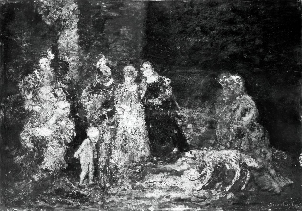 Feerne, 187080. af Adolphe Monticelli