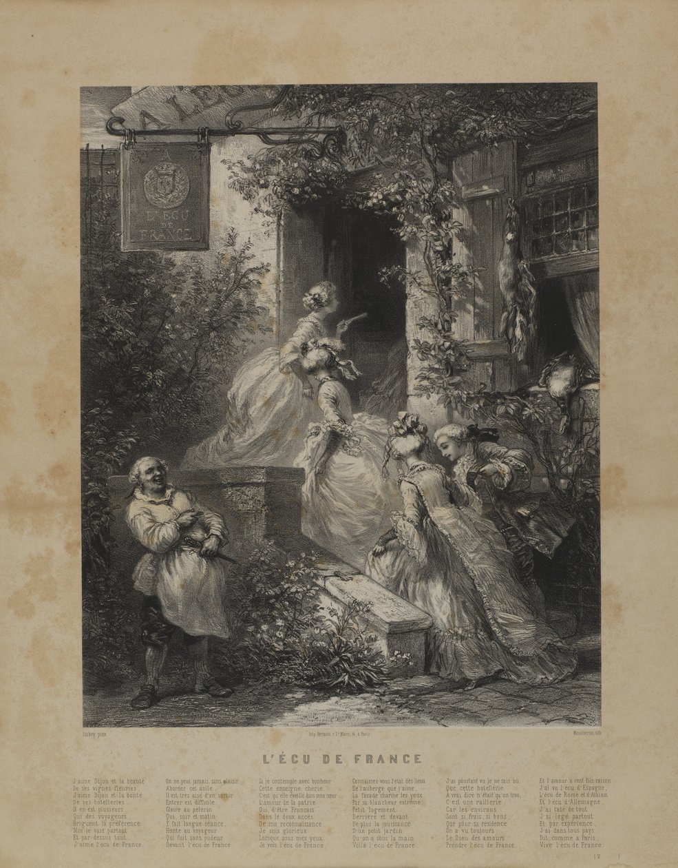 Ecu de France af Adolphe Mouilleron