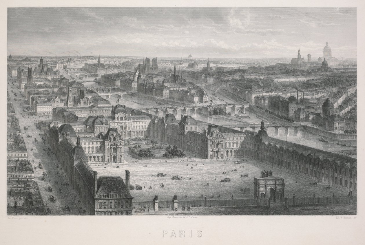 Paris. af Adolphe Rouargue