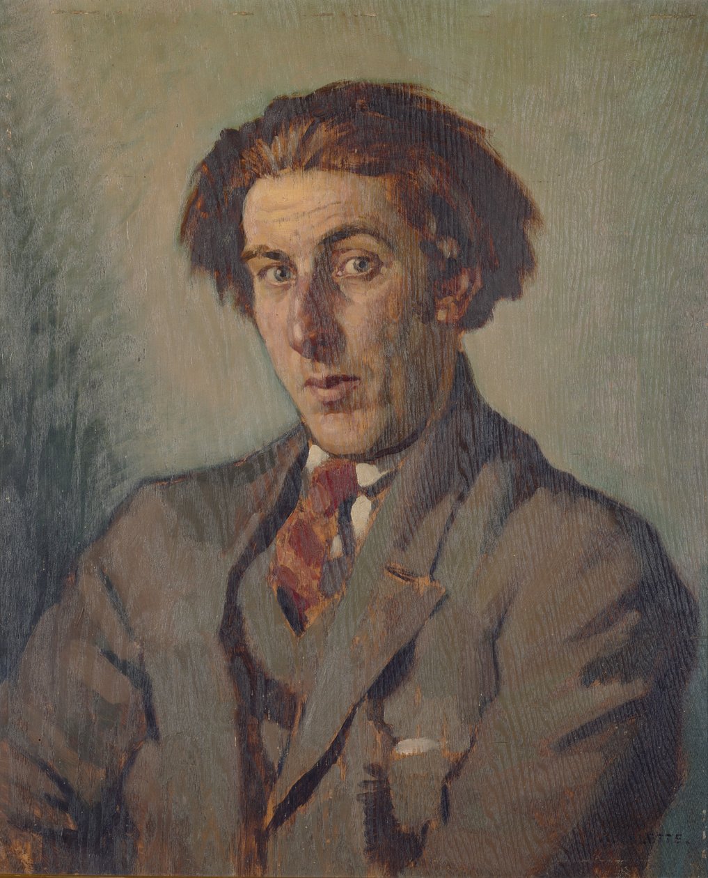 Portræt af Rowley Smart af Adolphe Valette