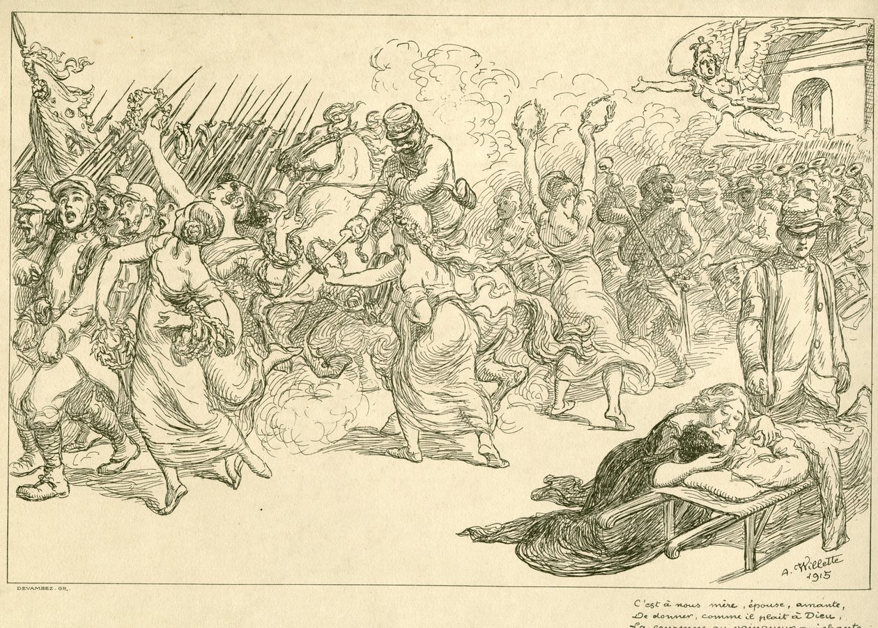 Sangen om Girondius af Adolphe Willette