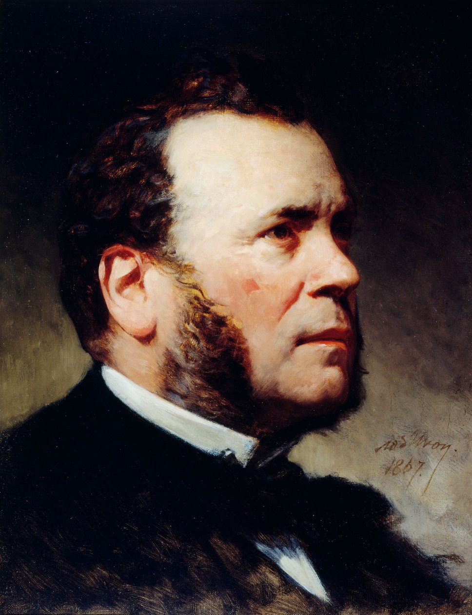 Portræt af Ferdinand Barrot (1806-83) 1867 af Adolphe Yvon