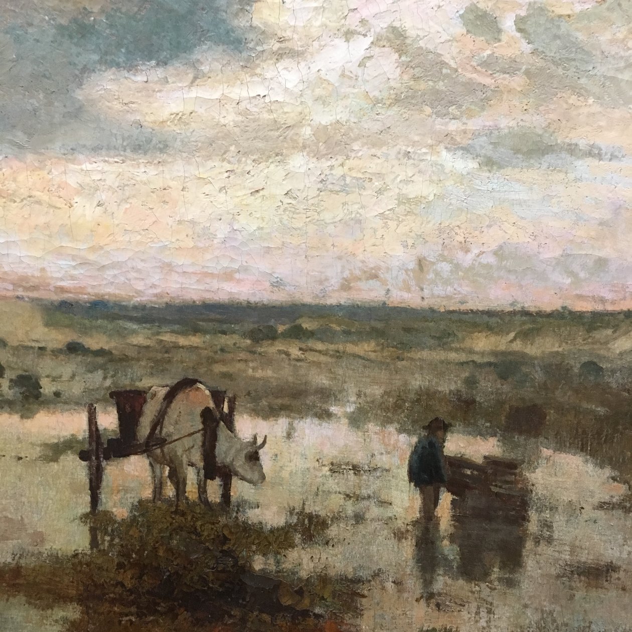 Solnedgang på Heden af Adriaan Josef Heymans