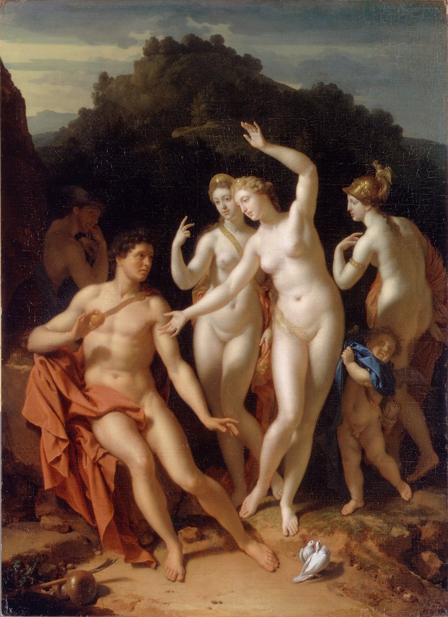 Dommen i Paris, 1716 af Adriaan van der Werff