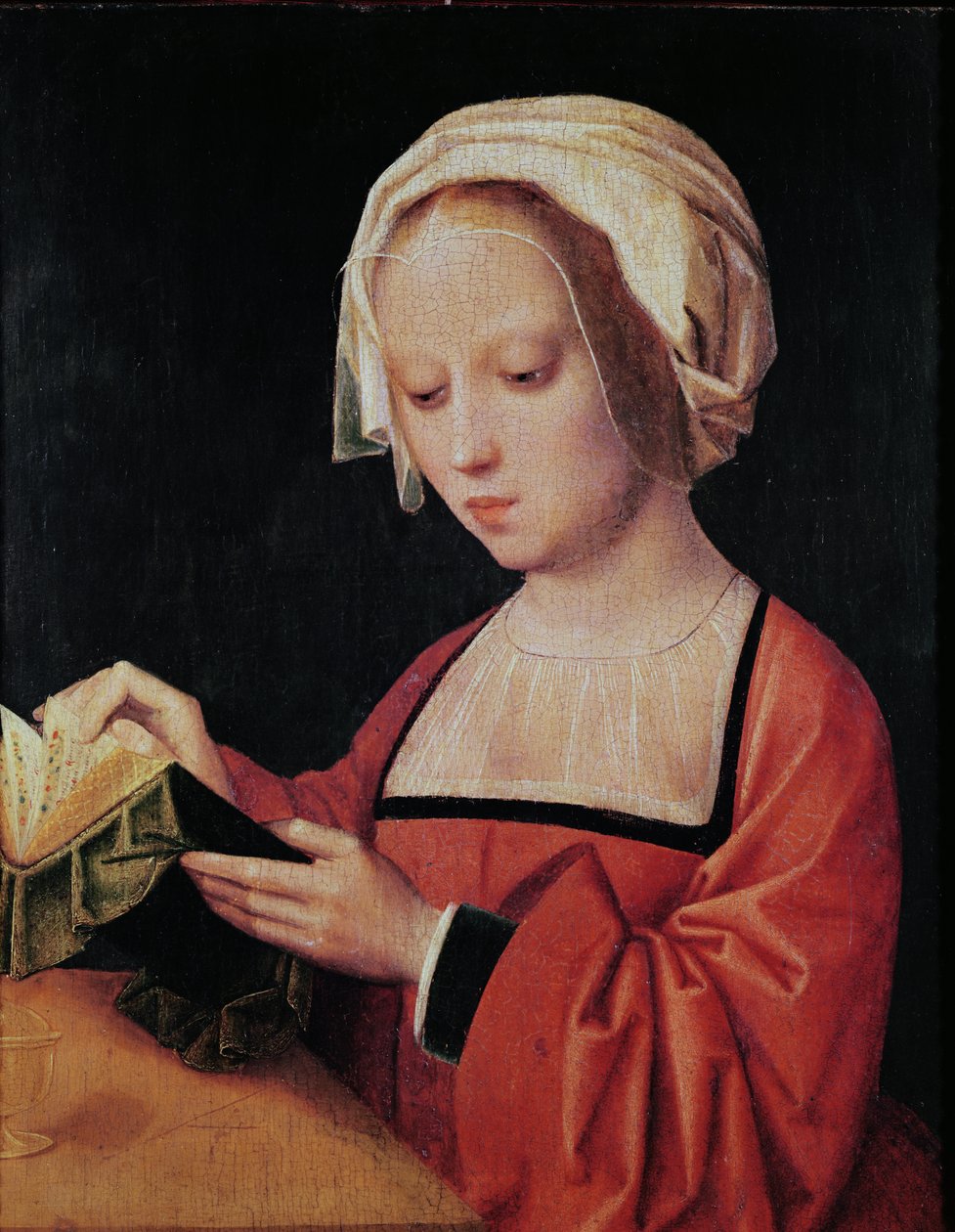 St. Maria Magdalene Læsning af Adriaen Isenbrandt or Isenbrant