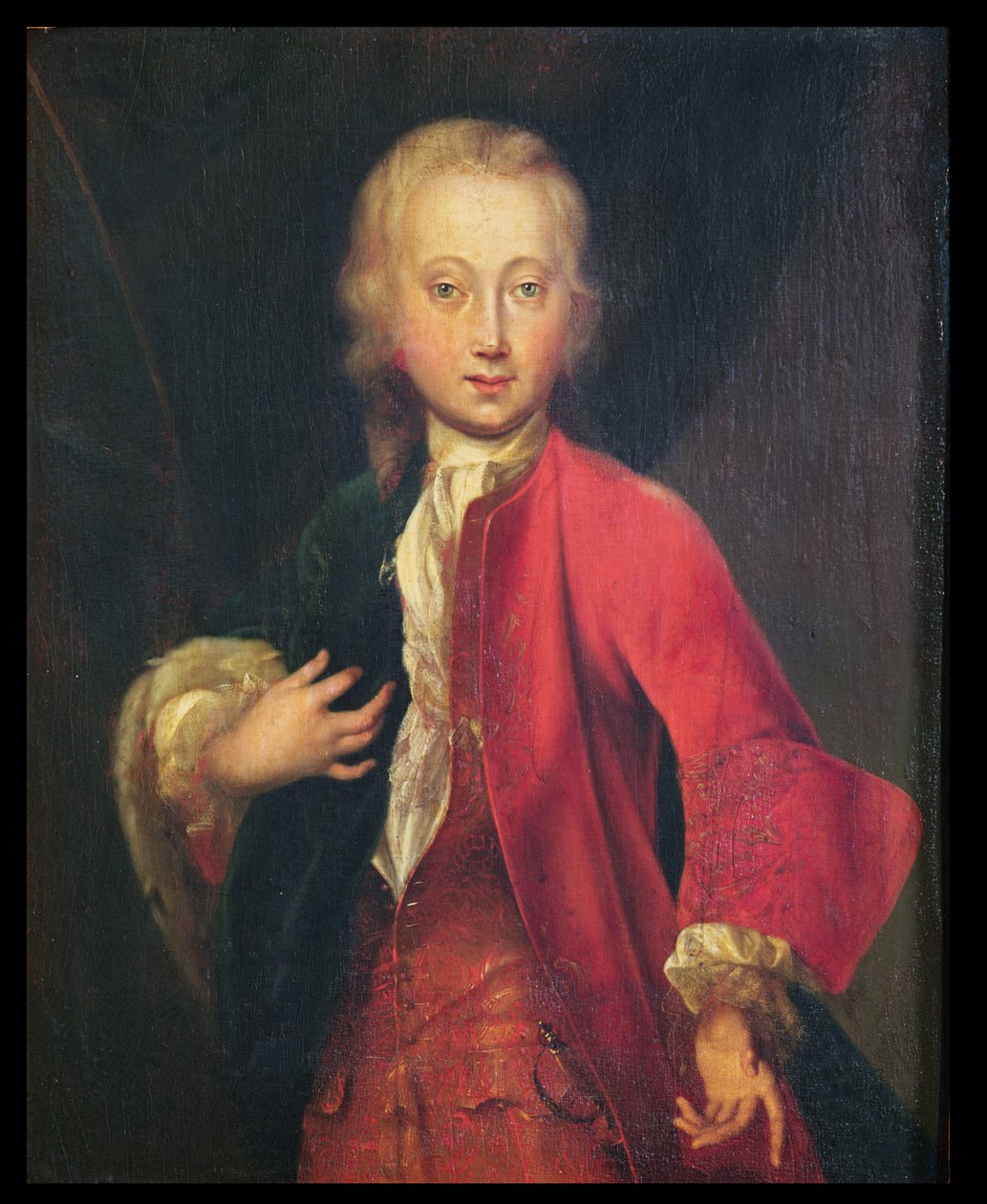 Portræt af Comte Maurice de Saxe (1696-1750) i en alder af femten, ca. 1711 af Adriaan van der Werff