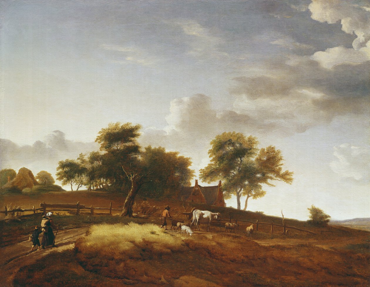 Et Landskab af Adriaen van de Velde