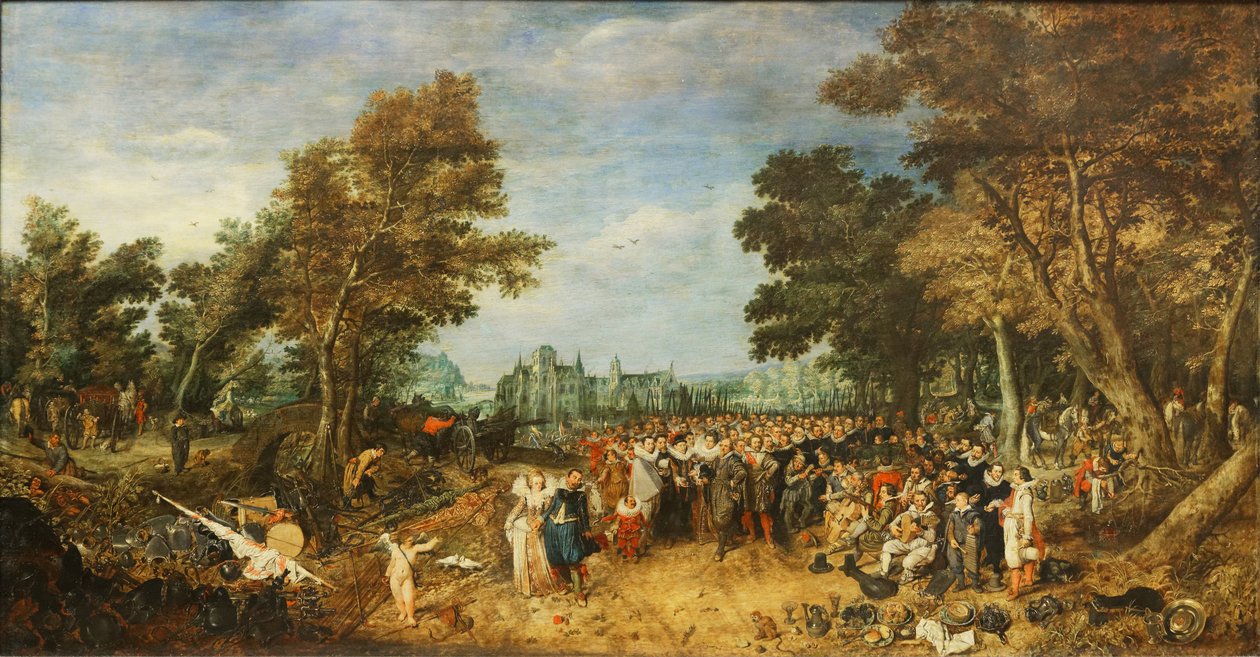 Allegori om våbenhvilen af Adriaen van de Venne