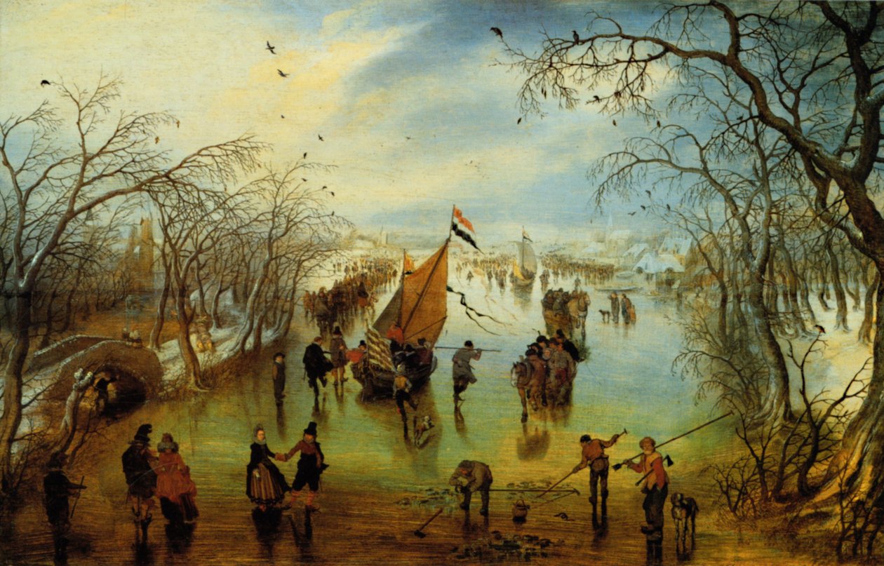 Vinteren af Adriaen van de Venne