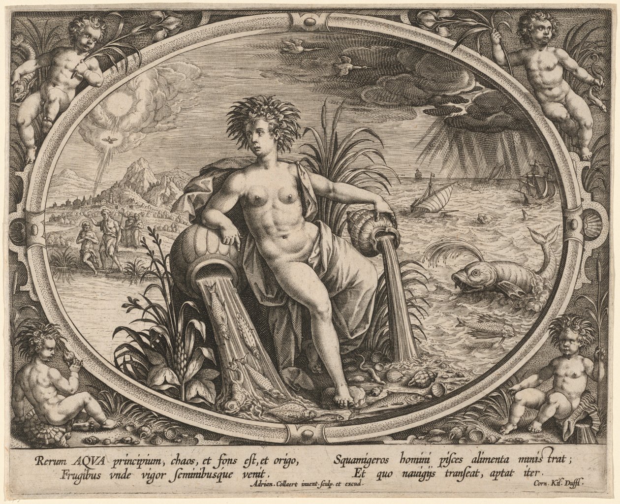 Aqua (vand) af Adriaen Collaert
