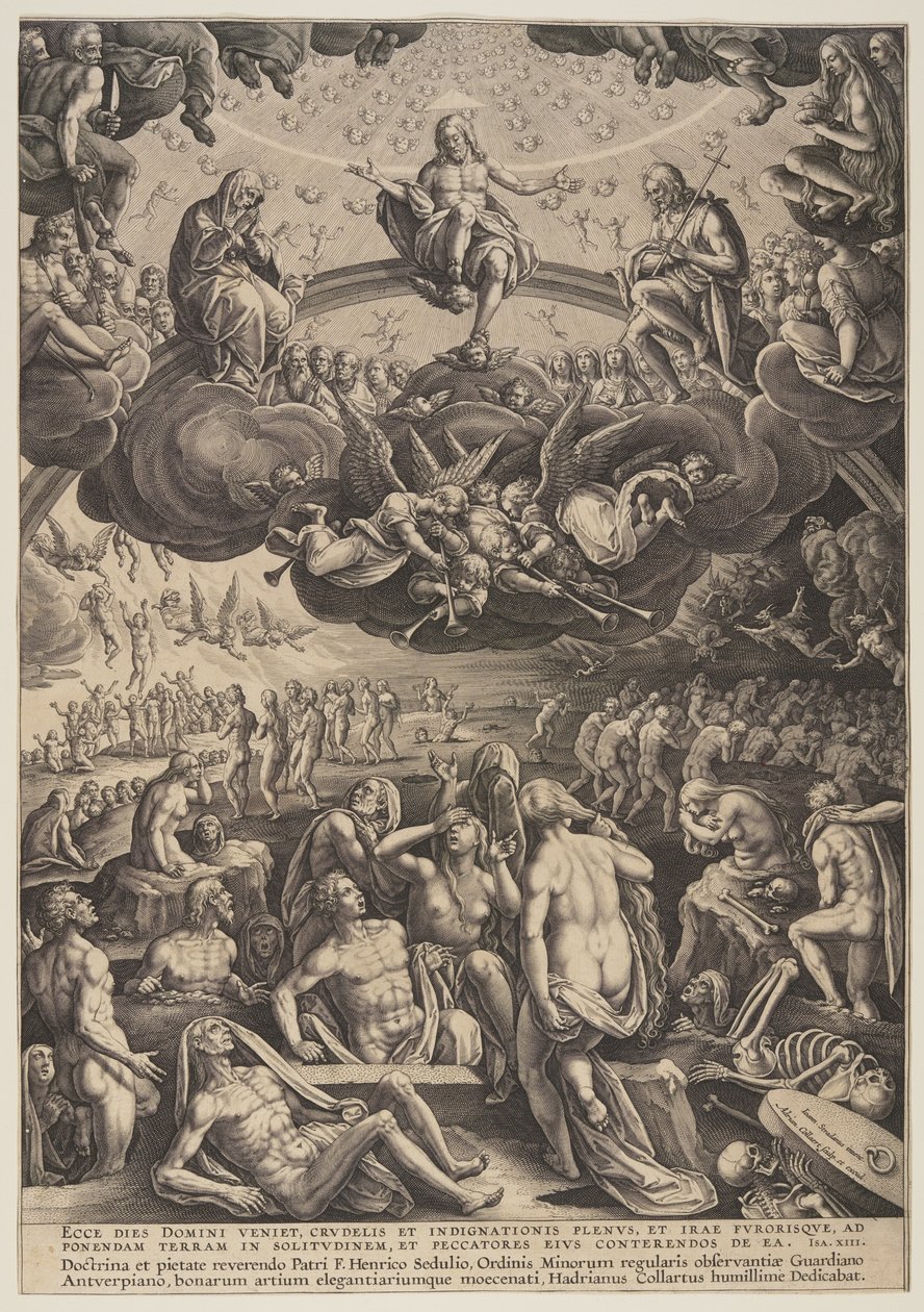 Den sidste dom af Adriaen Collaert