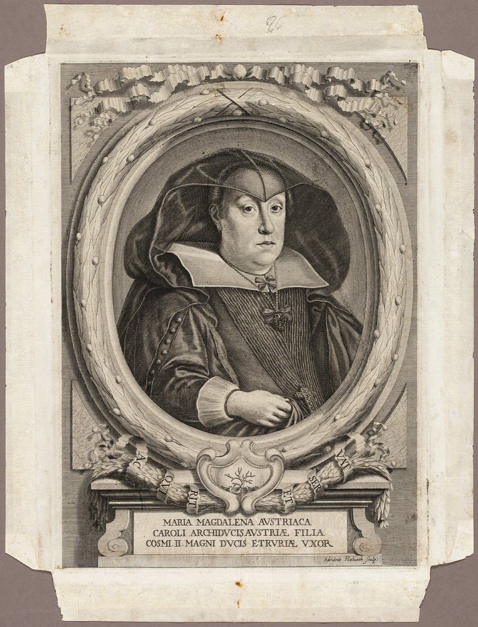 Maria Magdalena af Østrig af Adriaen Haelwegh