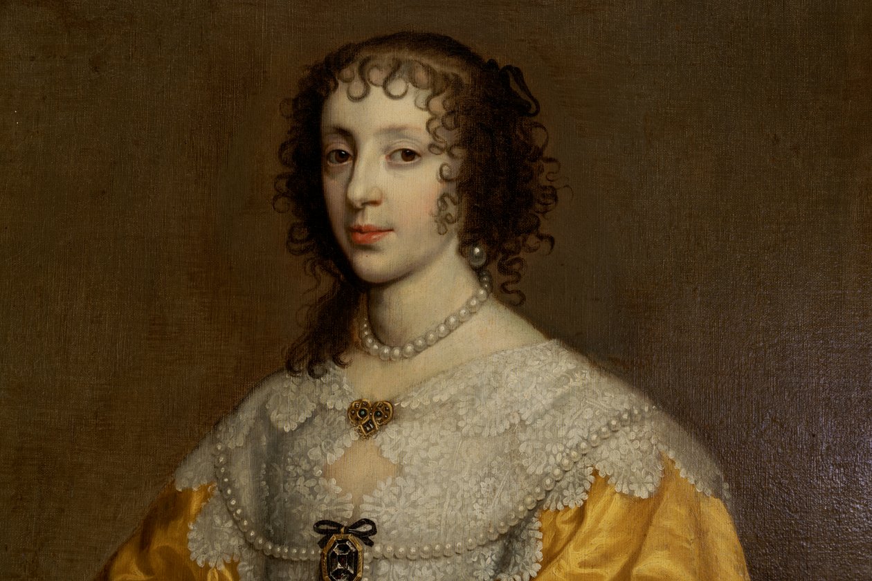 Henrietta Maria, dronning af Charles I (1609-1680) af Adriaen Hanneman