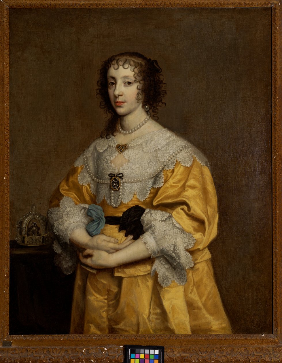 Henrietta Maria, dronning af Charles I (1609-1680) af Adriaen Hanneman