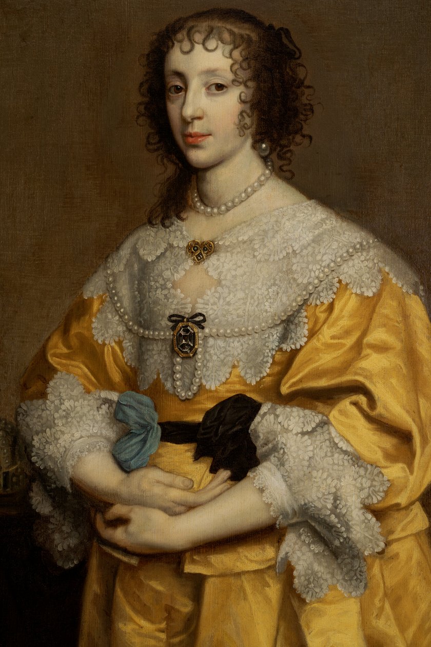 Henrietta Maria, dronning af Charles I (1609-1680) af Adriaen Hanneman