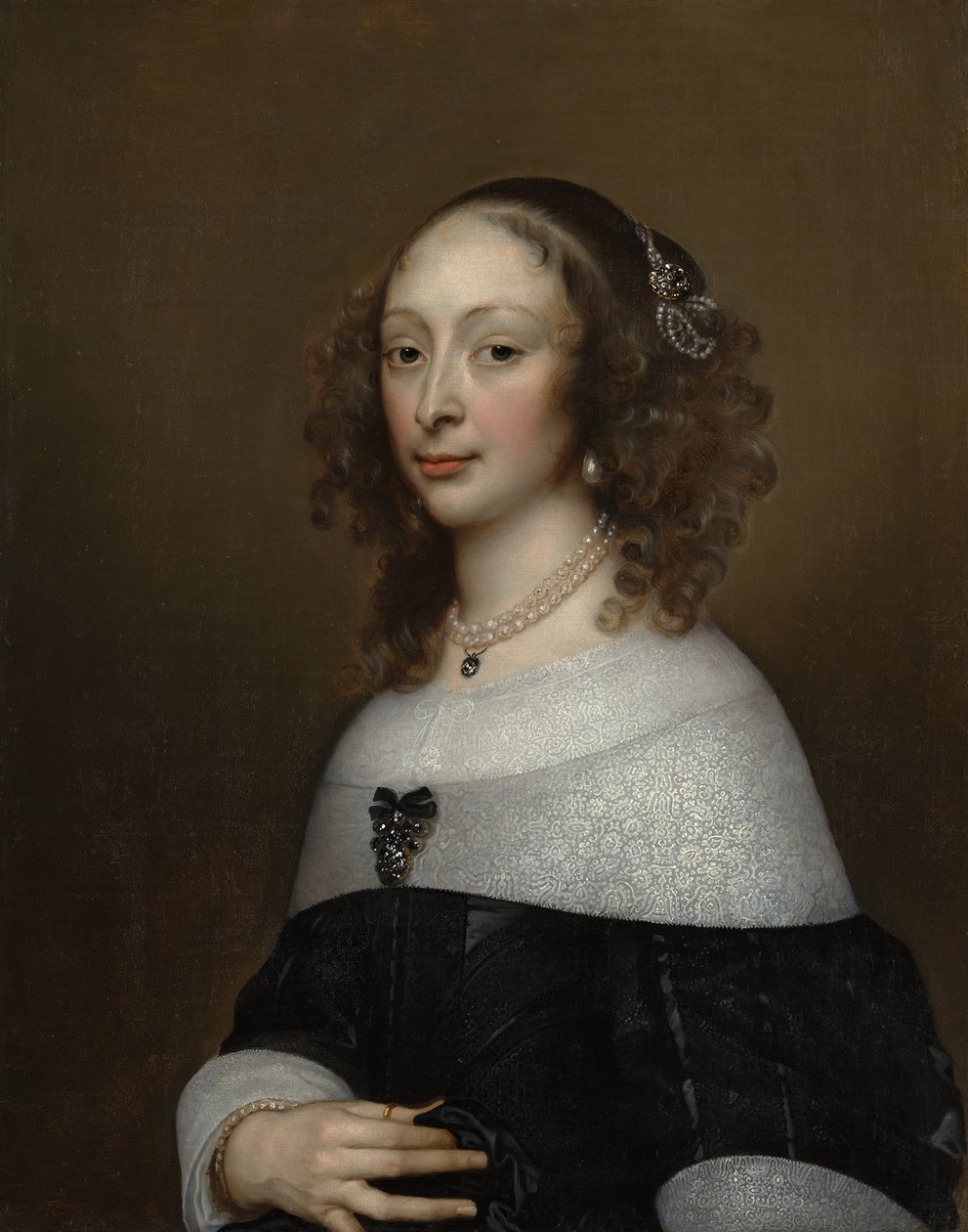 Portræt af en kvinde, ca. 1653. af Adriaen Hanneman
