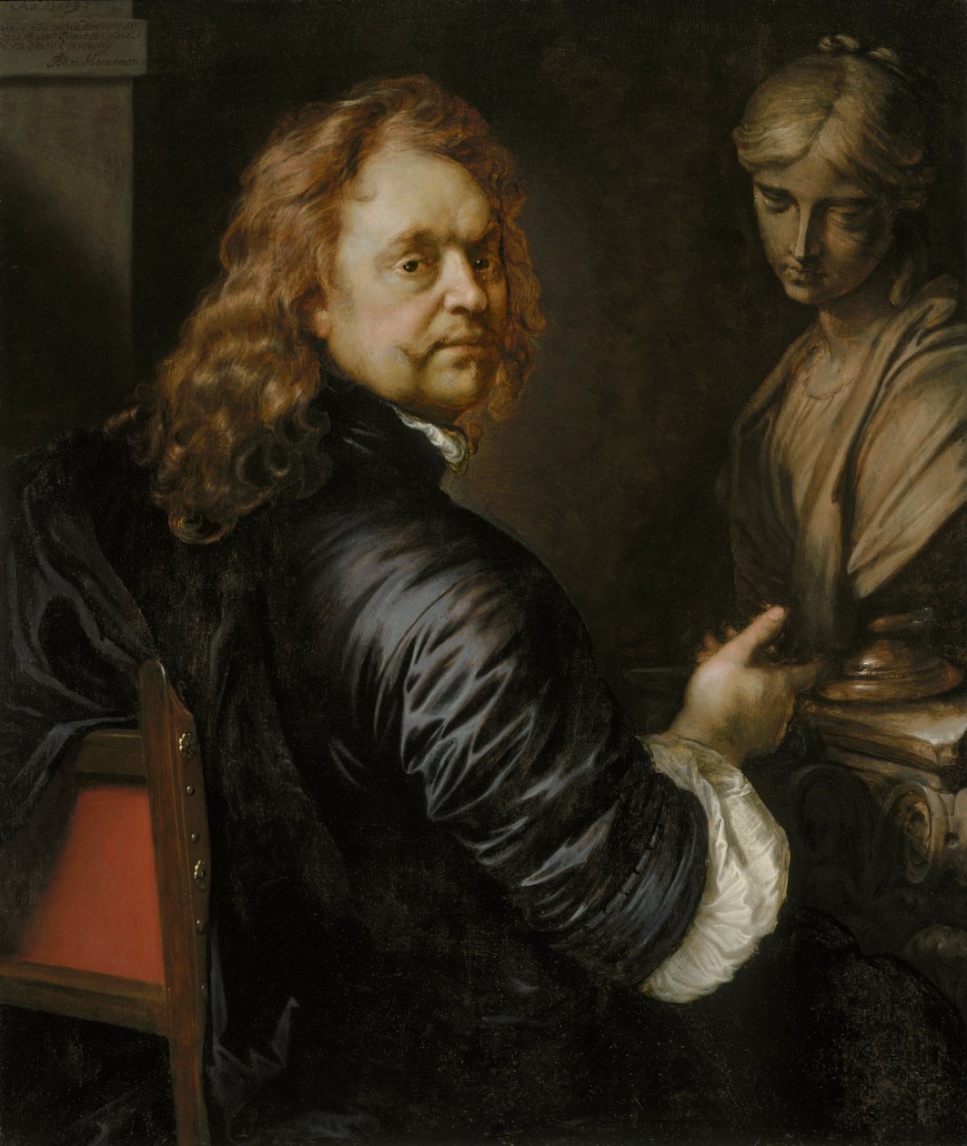 Selvportræt af Adriaen Hanneman