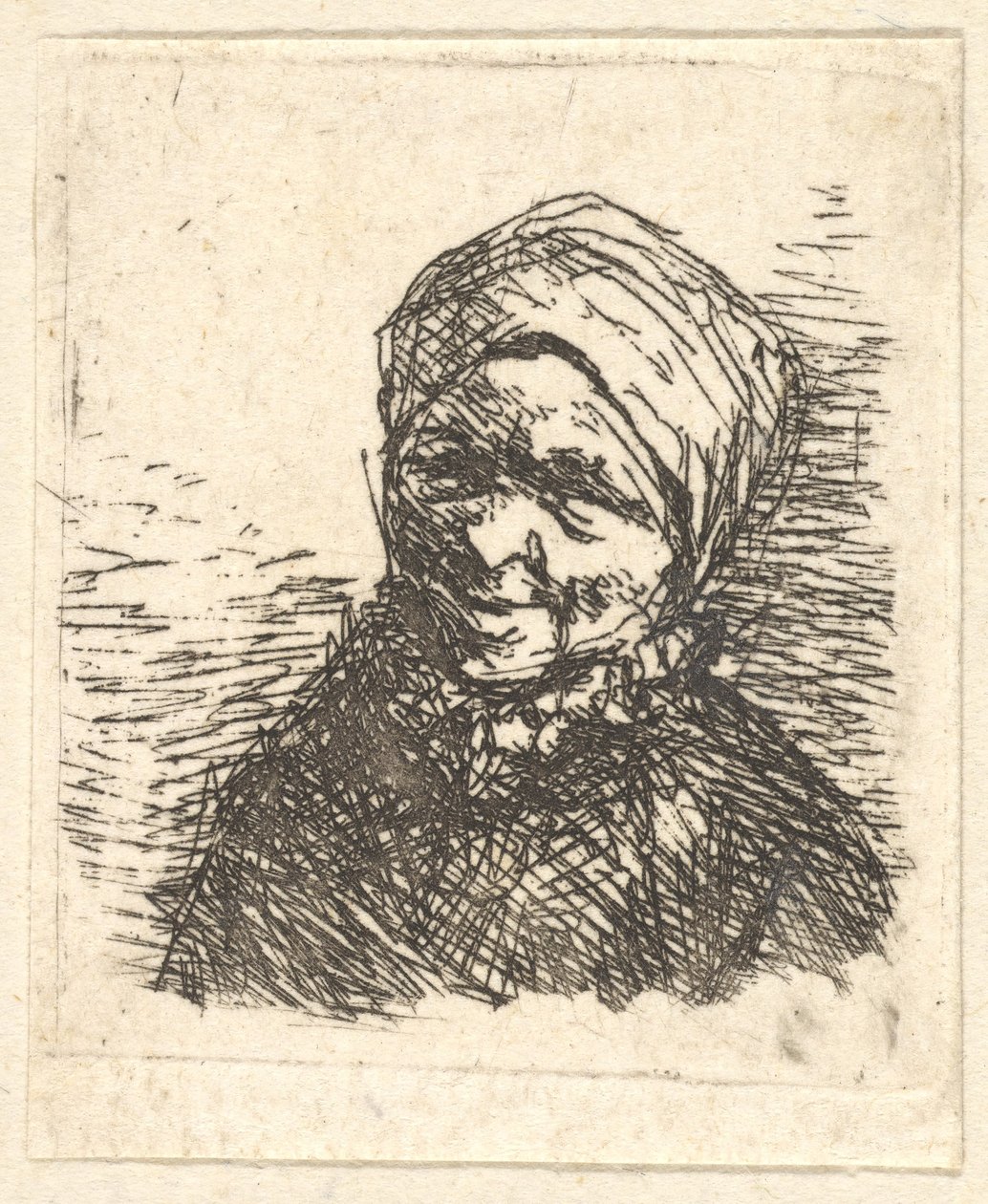 Bondekone, 1610-85. af Adriaen Jansz. van Ostade