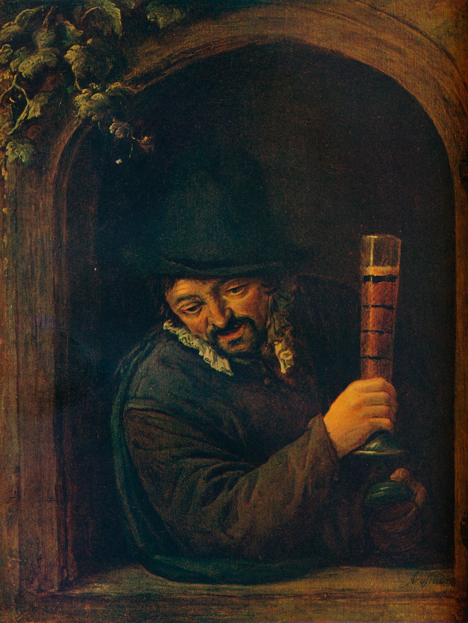 Bonde ved et vindue, c1658 af Adriaen Jansz. van Ostade