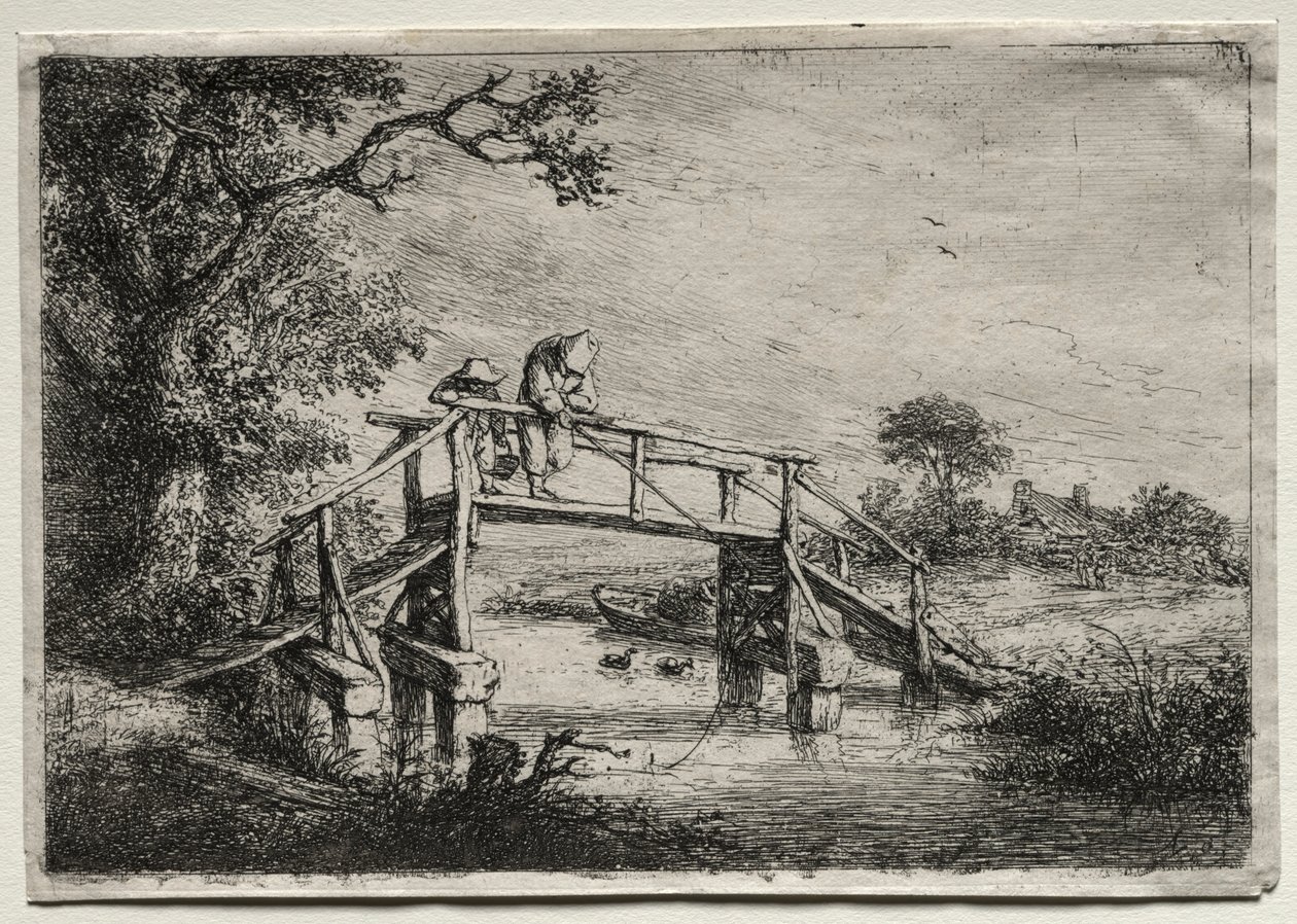 Lystfiskerne. af Adriaen Jansz. van Ostade