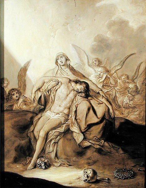 Pieta, 1637 af Adriaen Pietersz van de Venne
