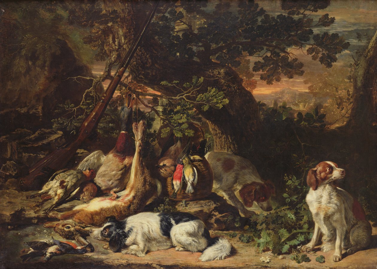 Jagtens belønninger af Adriaen de Gryef