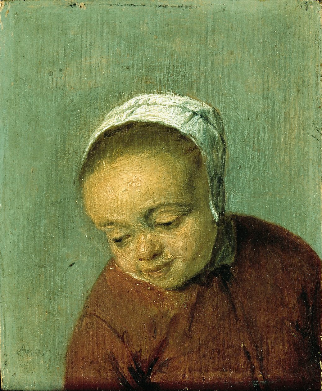 En piges hoved af Adriaen van Ostade