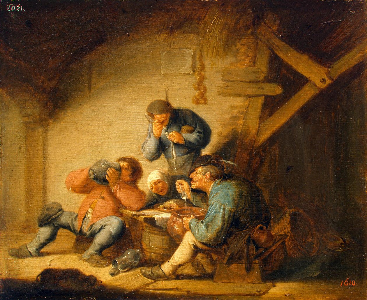Smagssans af Adriaen van Ostade