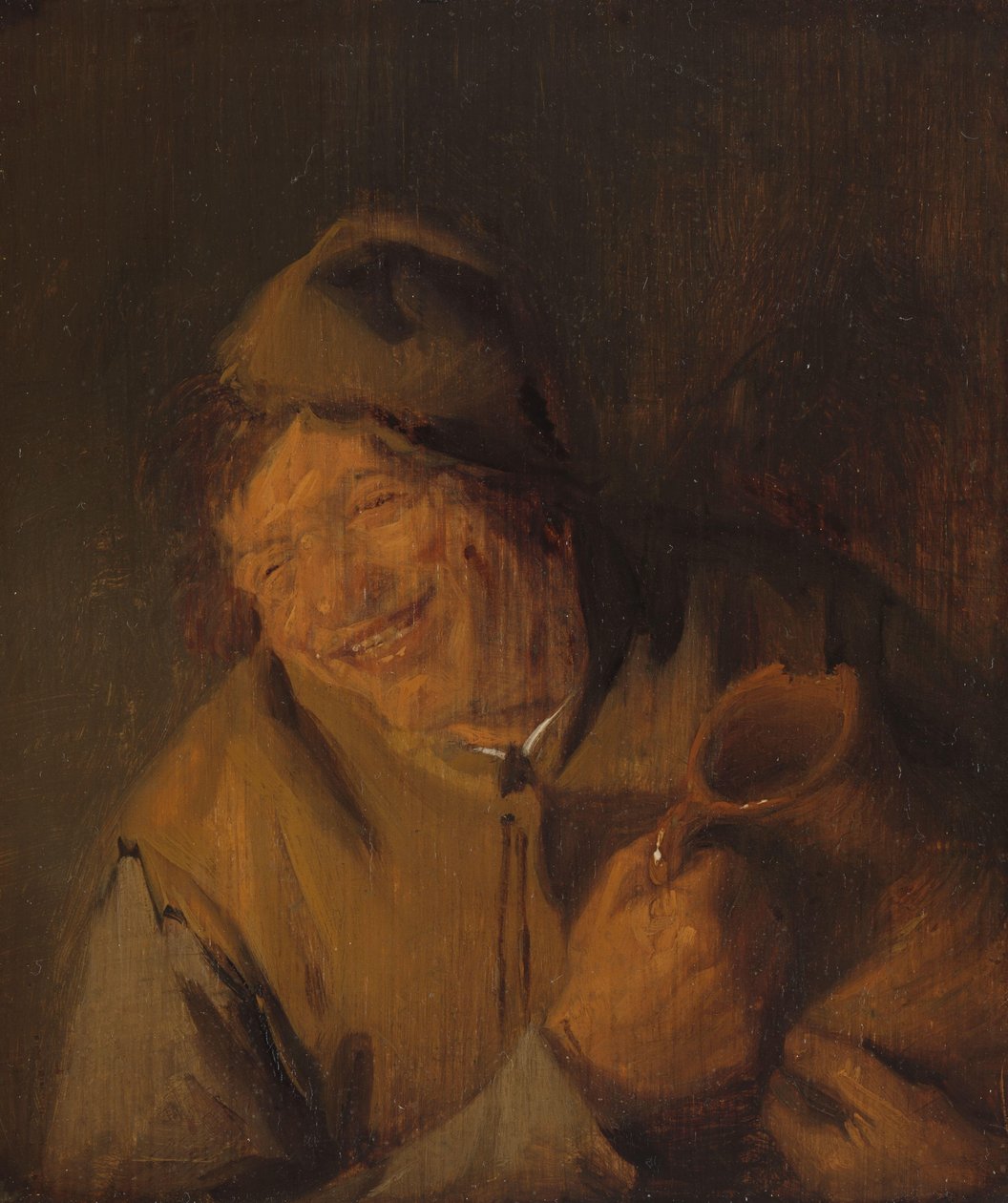 Den glade bonde af Adriaen van Ostade