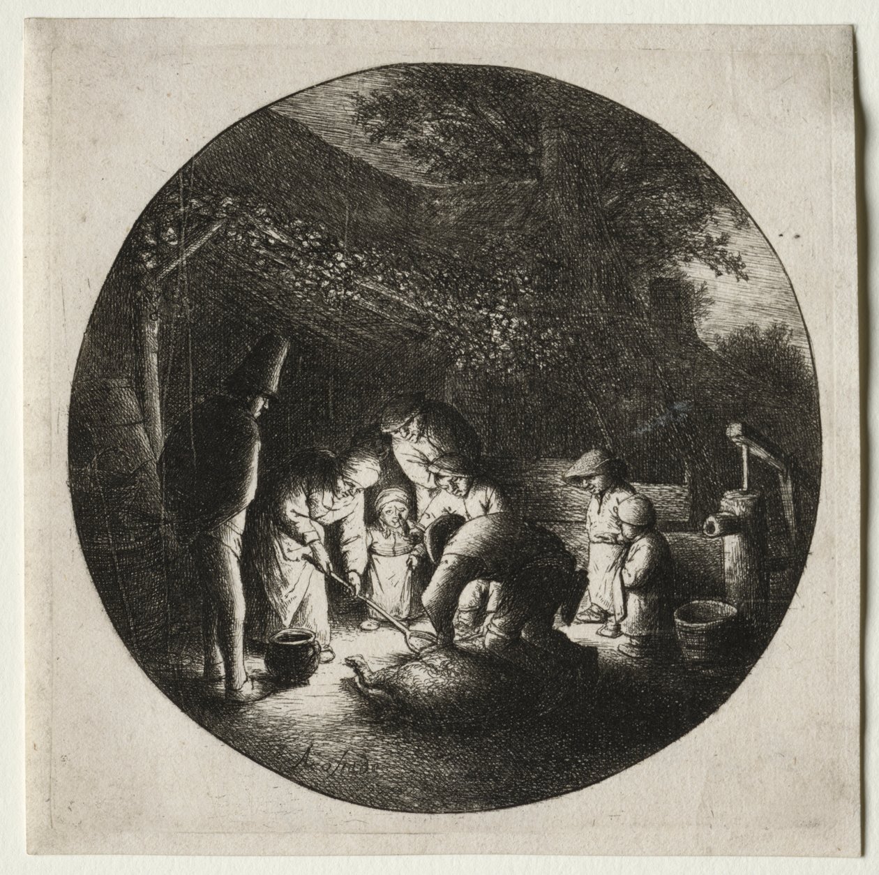 Grisemorderne af Adriaen van Ostade
