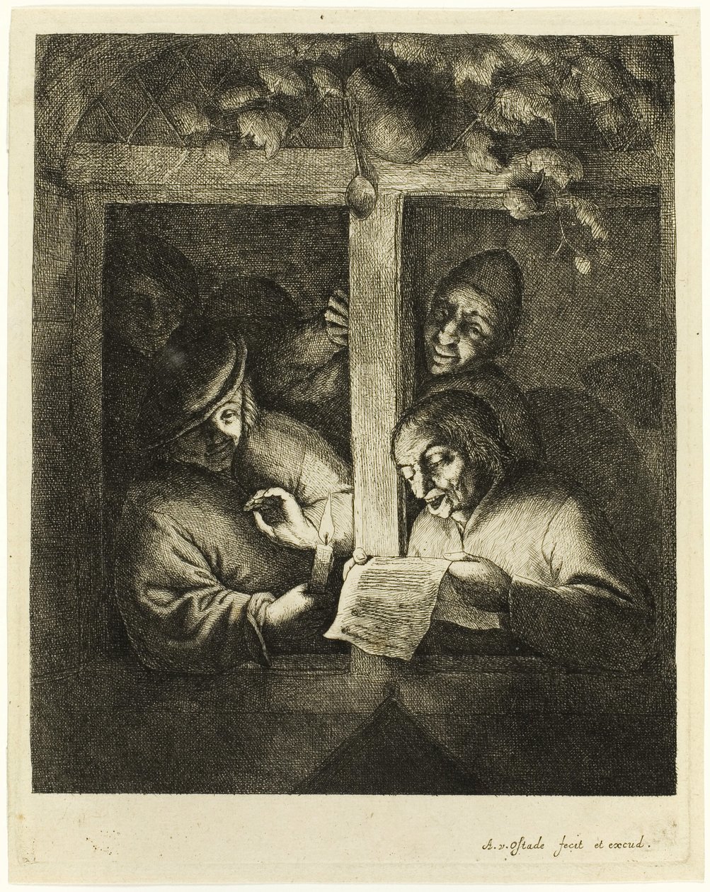 Sangerne af Adriaen van Ostade