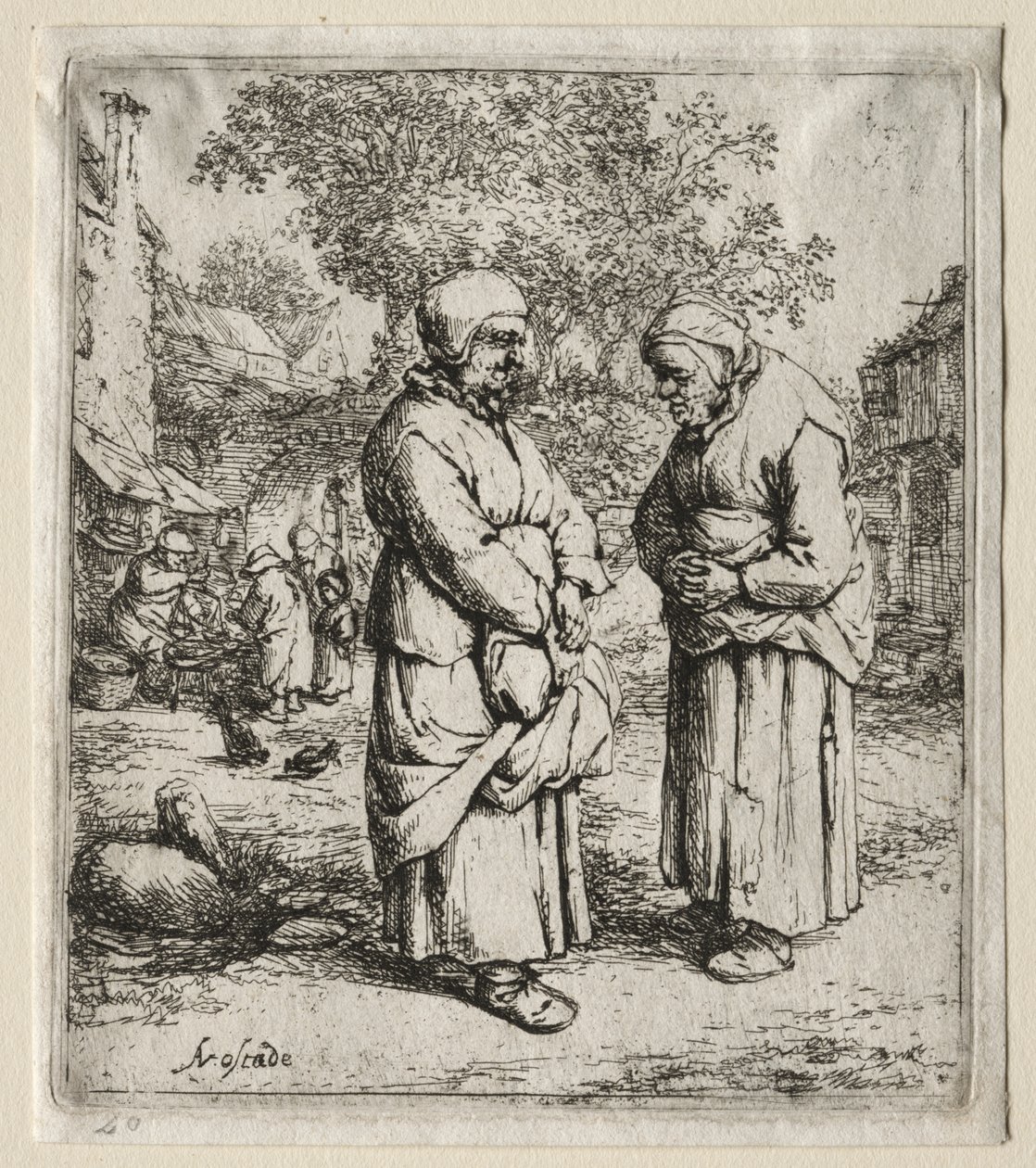 De to sladdere af Adriaen van Ostade