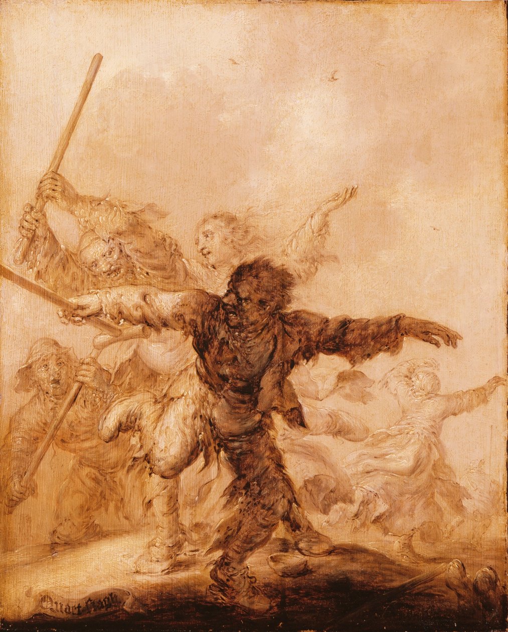 Vrede slag af Adriaen van de Venne