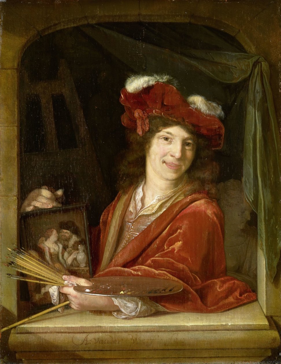 En ung maler af Adriaen van der Werff
