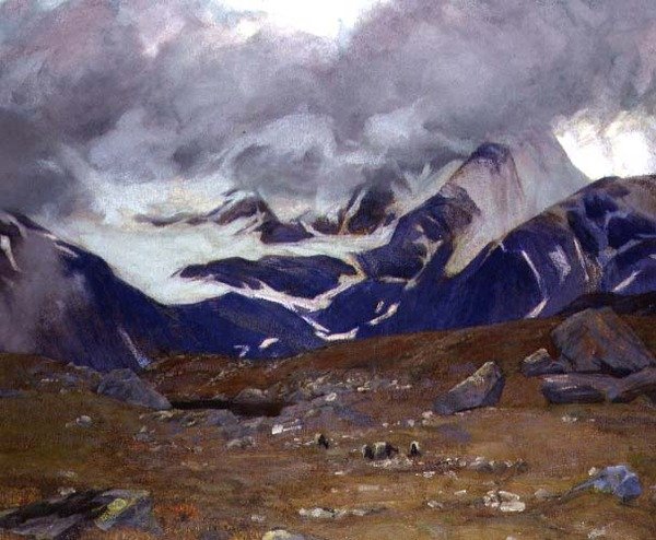 Hvor Chavez fløj, Simplon-passet af Adrian Scott Stokes