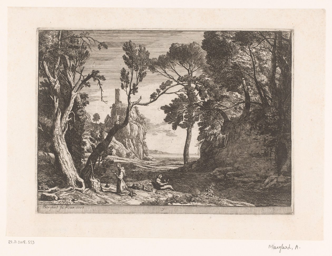 Af eremitage af Adrien Manglard