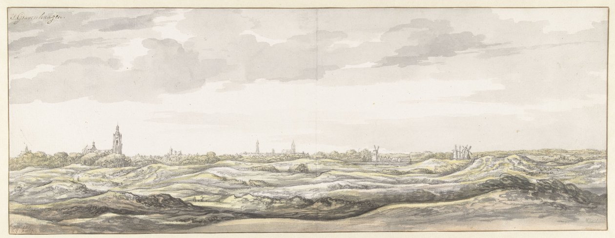 Udsigt over Haag af Aelbert Cuyp