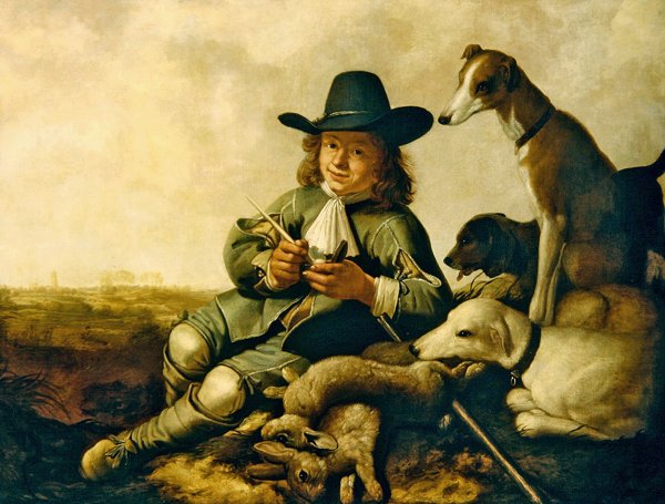 Young Sportsman (olie på lærred) af Aelbert Cuyp