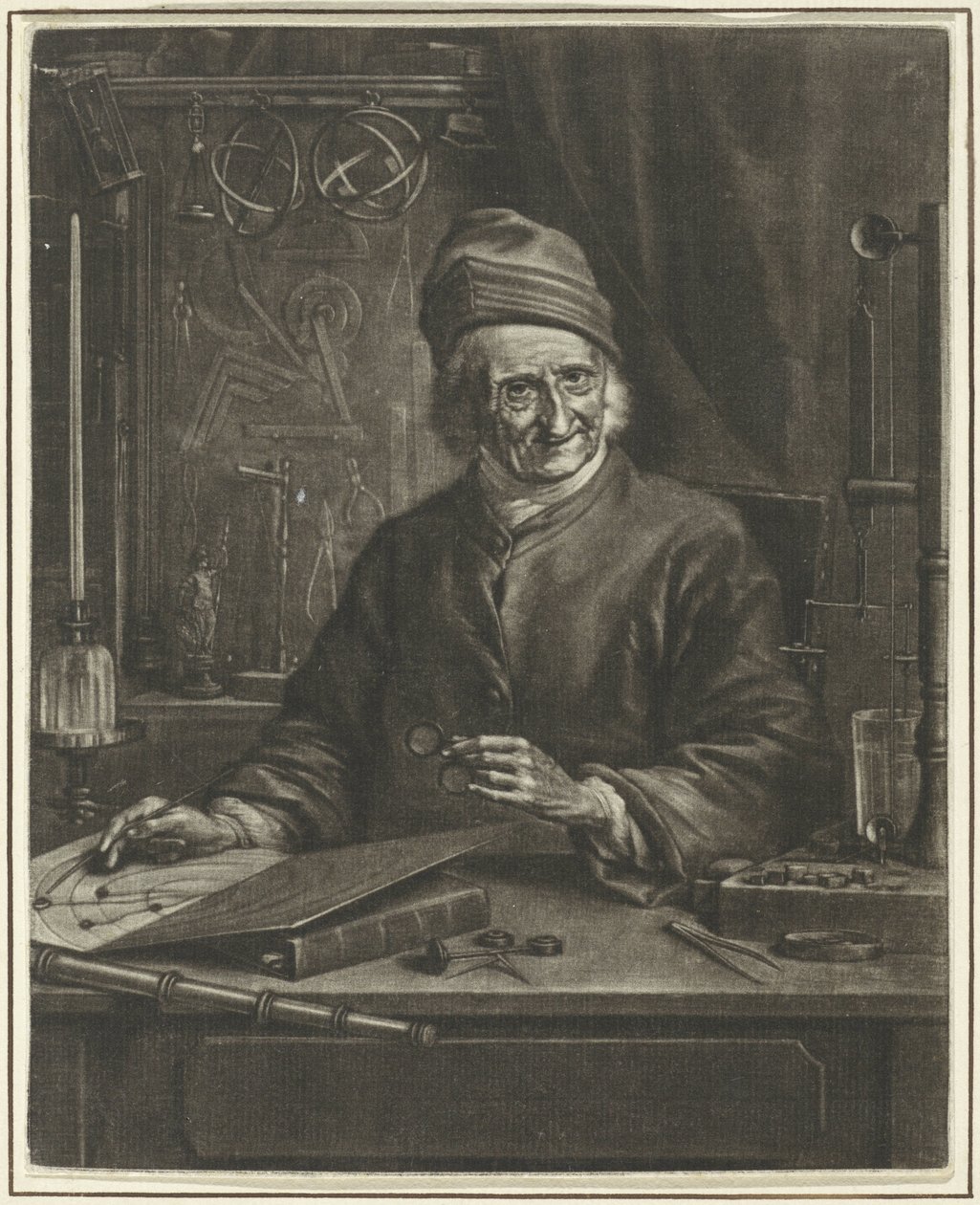 Portræt One Arnold Marcel af Aert Schouman