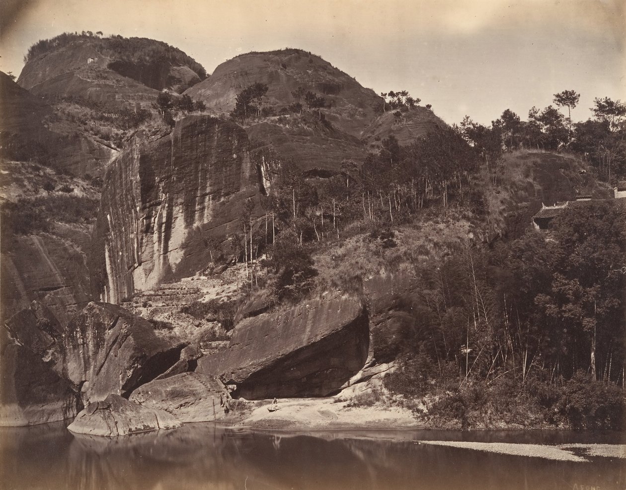 Hisiu Peak, ca. 1869. af Afong Lai