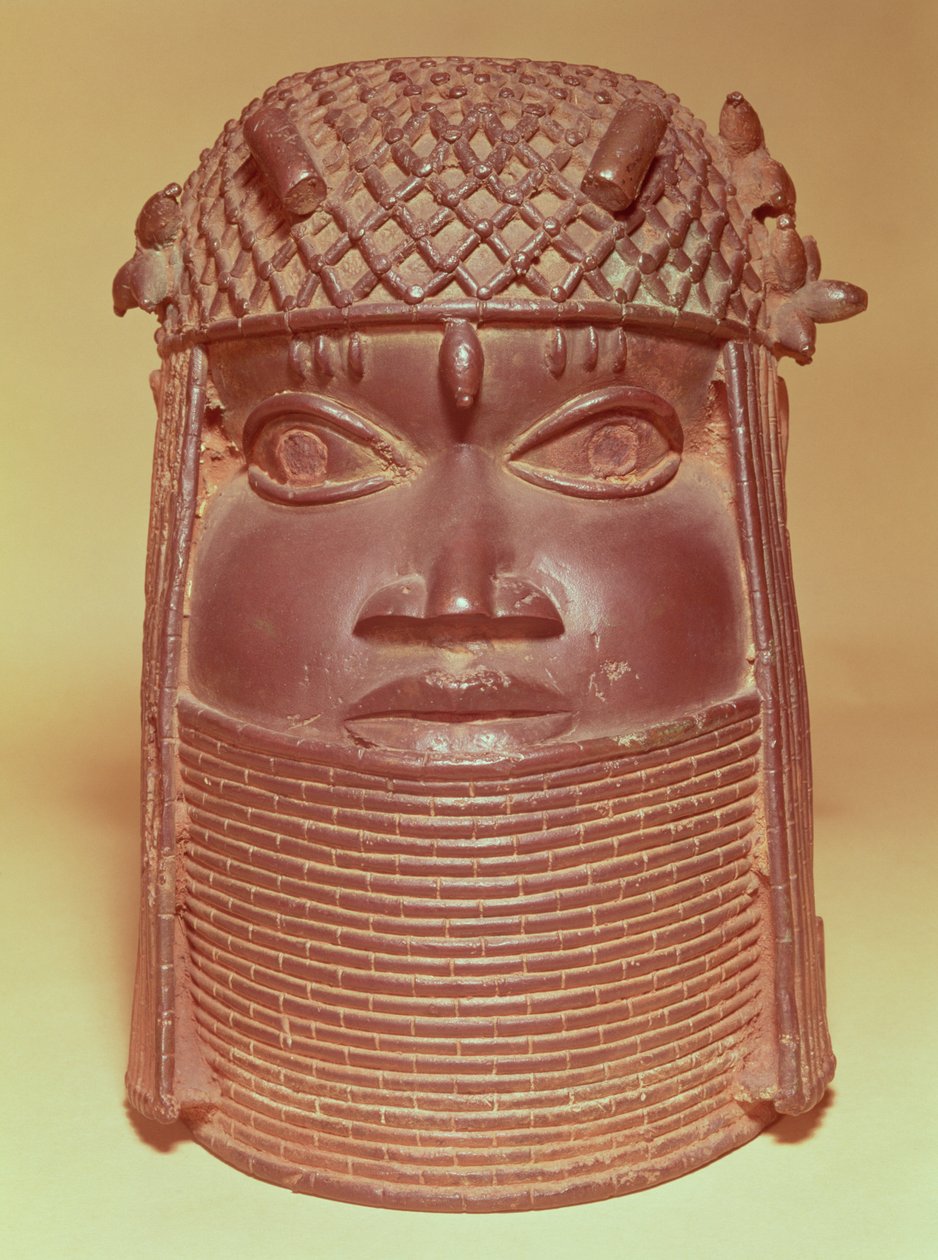 Benin maske (messing) af African