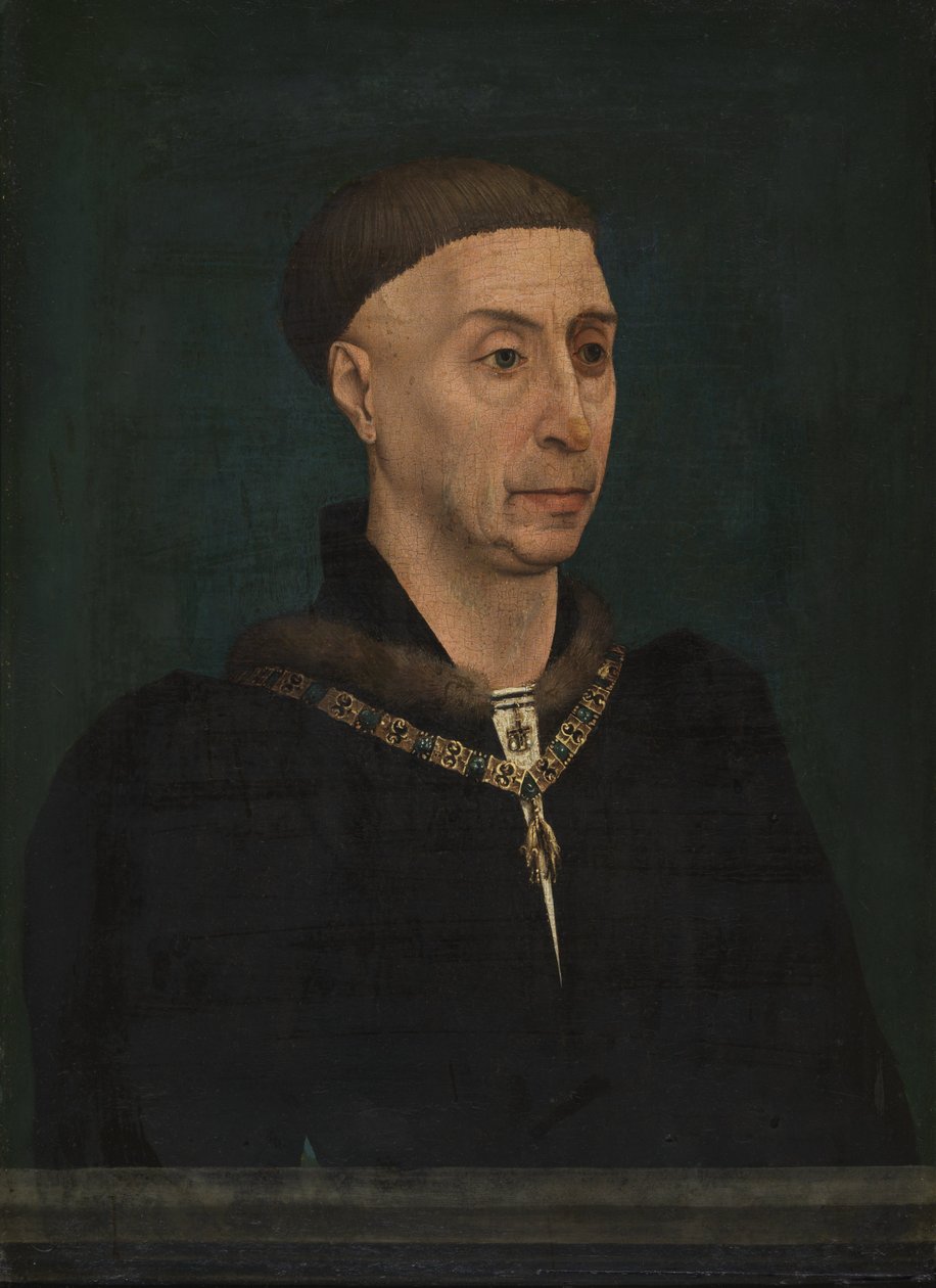 Portræt af Filip den Gode (1396-1467) af Rogier van der Weyden