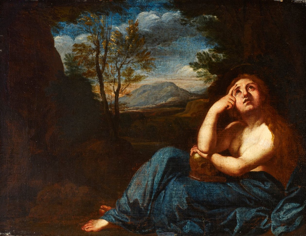 Magdalen af After Annibale Carracci