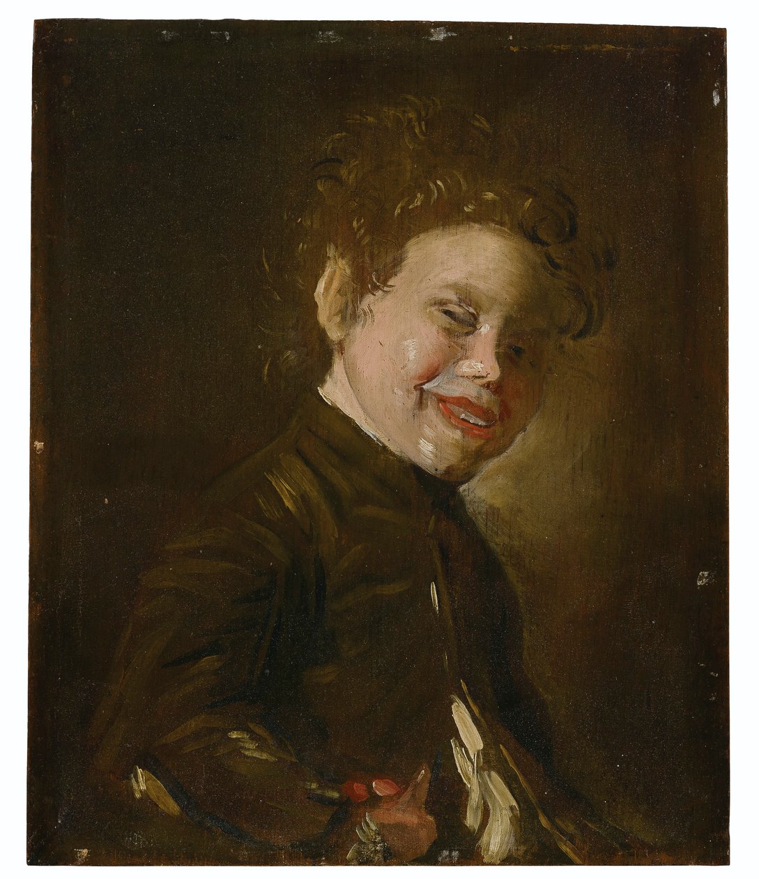 Smilende dreng af After Frans Hals