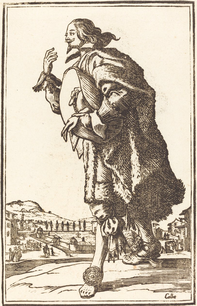 Ædel Mand med Filthat, Bukker af After Jacques Callot