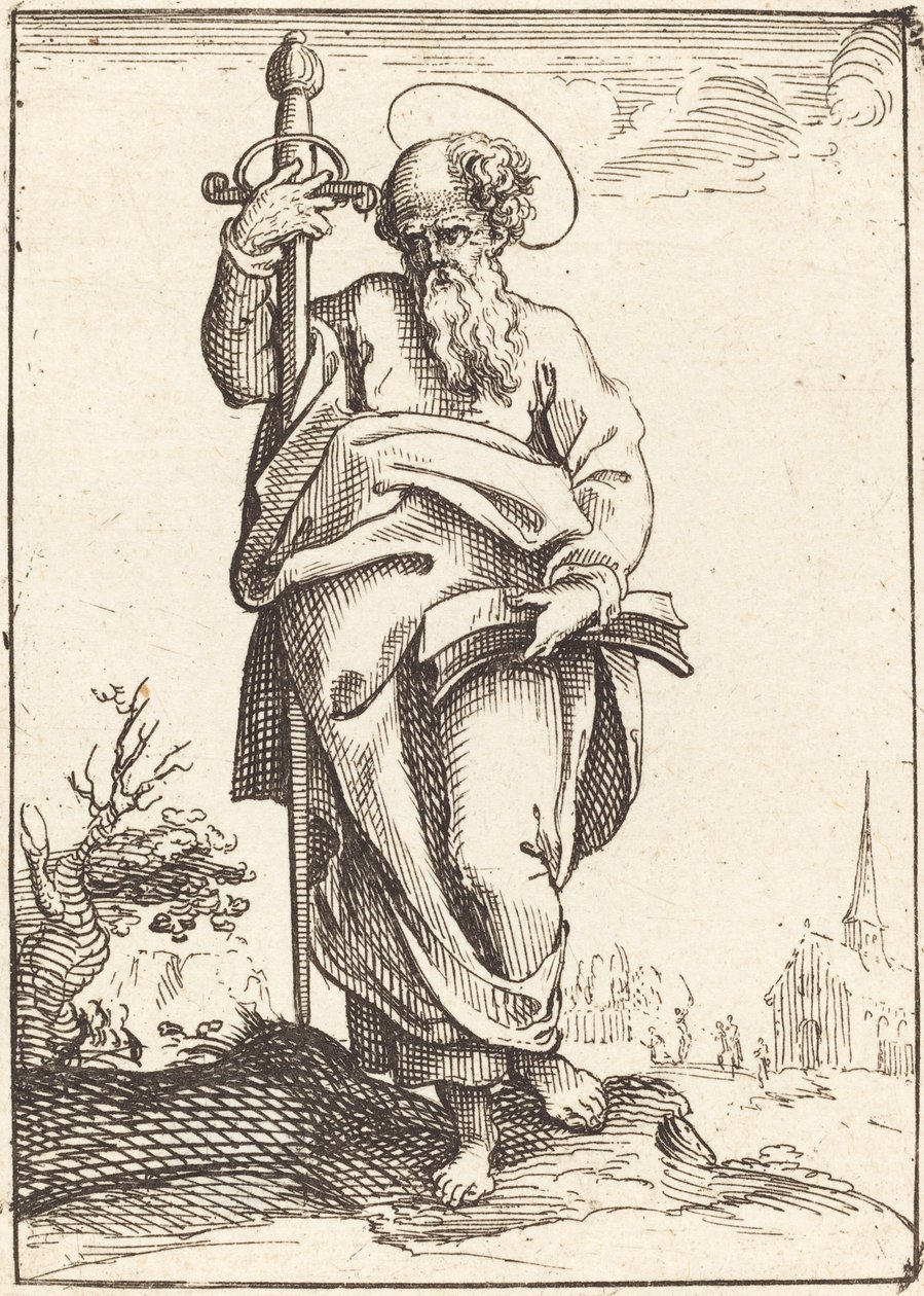 St.Paul af After Jacques Callot